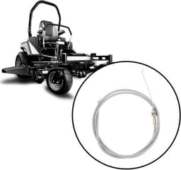 Gaskabel 50 inch - Compatibel met Dixie Chopper 68249 - Directe vervangingskabel - Eenvoudige installatie - Herstelt gasbediening - Binnendraadlengte 50 inch - Gasbedieningskabel — thumbnail 3
