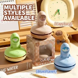 Handstofzuiger Bureau - Kleine Collector - Snel Opruimen - 360 Graden Zuigkracht - 80 x 105 mm - Groen — thumbnail 5