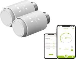 Slimme Radiator Thermostaat - Verwarmingsthermostaat Slim - Energie Besparen - Zonder Hub Direct Wifi — thumbnail 1