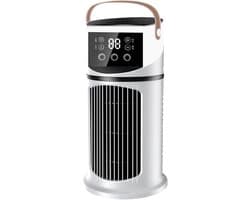 Tafelventilator - Luchtcirculator Bureau - Zomerse Koelte - Stille Werking - 17.7x21.4x17.7 cm - Enkel