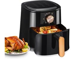 Heteluchtfriteuse - Airfryer - Gezond Frituren - Snelle Luchtcirculatie - 4 Liter - Wit