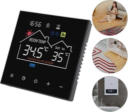Slimme Thermostaat - Verwarming Thermostaat - Energie Besparen - Afstandsbediening via Smartphone - 10 x 10 x 6 cm - Zwart — thumbnail 5