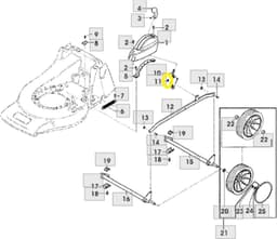 John Deere - Serie - Getande Klemschijf M8 - Geschikt voor modellen — thumbnail 2
