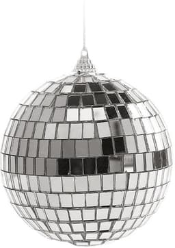 Spiegel Disco Bal Ornamenten 3cm- 20 Stuks Glazen Reflecterende Bal Hangdecoratie- Kerstboom Versiering voor Feest- Taartdecoratie- Bar en Carnaval — thumbnail 4