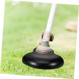 Grasvanger Schild - Grasbeschermer Maaier - Gazon Onderhoud - Universeel Toepasbaar - 15 x 13.5 x 3 cm - Zwart — thumbnail 3