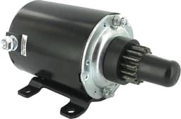 Elektrische Starter - Motoronderdeel - Grasmaaier Reparatie - 16 Tanden - 2 Kilowatt - Zwart — thumbnail 2