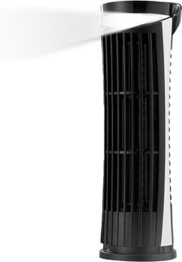 Torenventilator - Luchtblazer Stille - Slaapkamer Koelen - Bladloze LED - 27x9x27 cm - Zwart — thumbnail 5