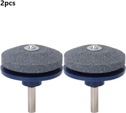 SnelShoppen - 2Pcs Grasmaaier Mes Slijper, Tuin Gereedschap en Watering Equipment, Geschikt voor Handboormachines, Maakt Snijden Eenvoudig en Efficiën — thumbnail 4