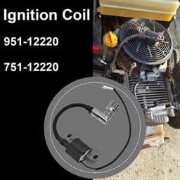 SnelShoppen - Vervangingsonderdeel 751-12220 951-12220 Ontstekingsspoel voor MTD, Troy Bilt, Huskee en Craftsman Grasmaaiers, 420cc Motor, Hoogwaardig — thumbnail 4