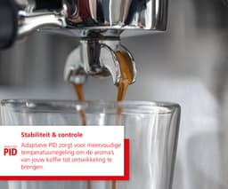 Solis Barista Perfetta Plus 1170 en Scala Zero Static 1662 - Pistonmachine en Koffiemolen - Espressomachine - Koffiemachine met Bonen - Zilver — thumbnail 3