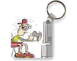 Sleutelhanger - Uitdeelcadeautjes - Gamer - Televisie - Console - Plastic