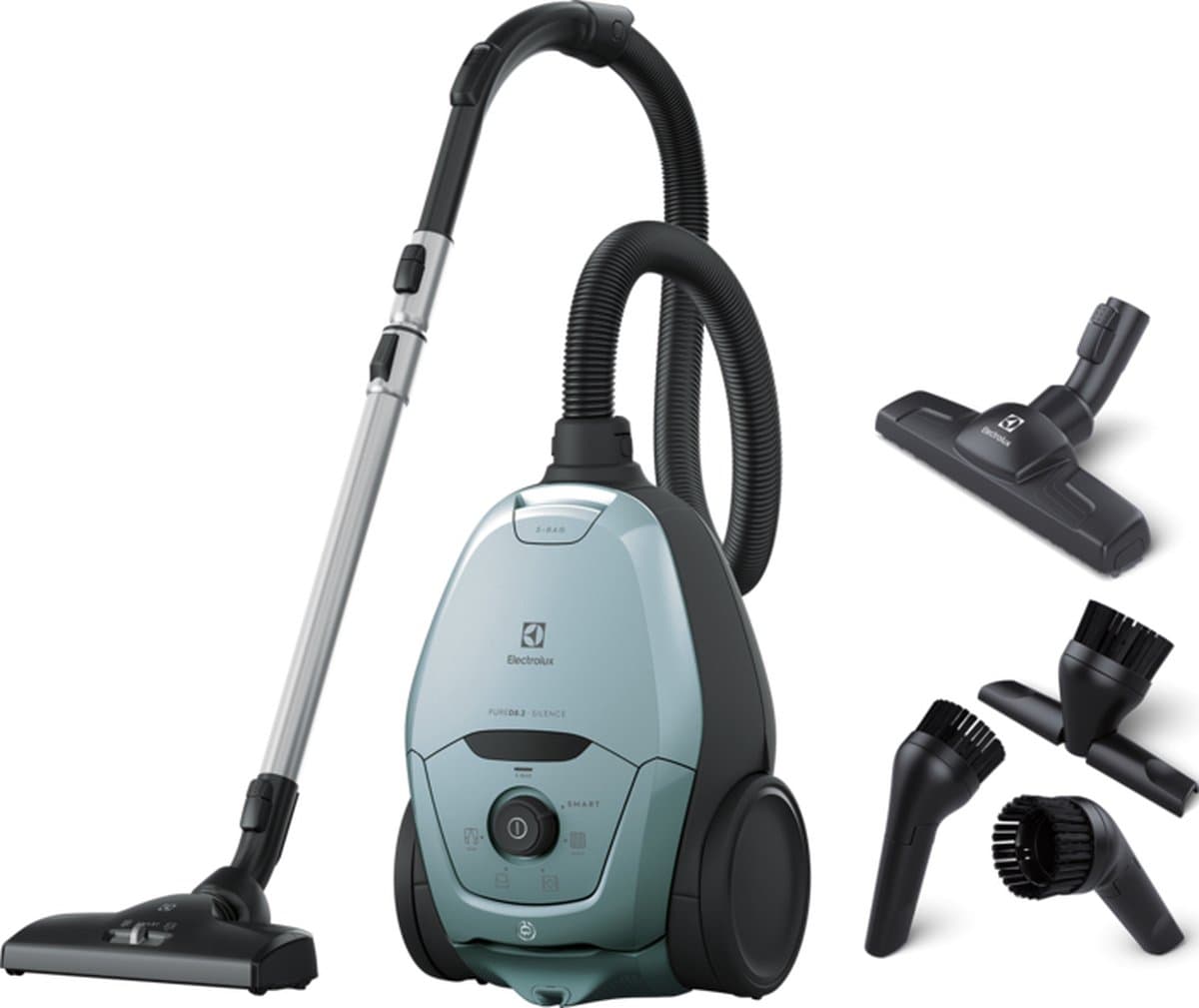 Electrolux PD82-4MB 3,5 l Cilinderstofzuiger Droog 600 W Stofzak - Misty Blue — afbeelding 1