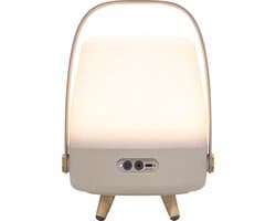 Kooduu Lite-up PLAY Mini - Bluetooth speaker met SOUND BY JBL - Dimbare LED-Lamp - Deens design - in kleur Sand