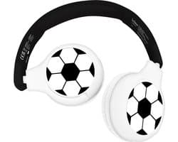 2-in-1 Bluetooth® en Bedrade comfortabele opvouwbare Koptelefoon met veilige volumebeperking Football Design