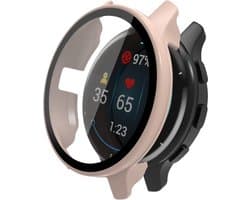 Watch case screenprotector - hoesje - geschikt voor Garmin Venu 2S - roze