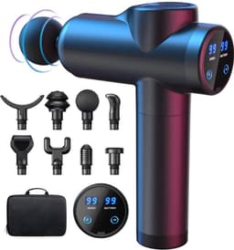 MKSS® Massage Gun Professioneel - Massage Apparaat - Massagegun - Zwart — thumbnail 4