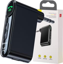 Baseus - BSBA-02 - - (Overseas - Edition) - Bluetooth - AUX-zender - zwart — thumbnail 1