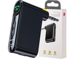 Baseus - BSBA-02 - - (Overseas - Edition) - Bluetooth - AUX-zender - zwart