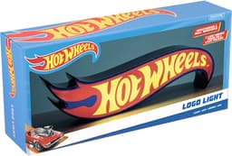 Hot Wheels Flame Logo Light – Officieel Gelicentieerde Nachtlamp, 31,3 cm, Vrijstaand of Wandmontage- Paladone — thumbnail 4