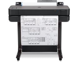 Hp Designjet T630 24´´ Plotter Zwart One Size / EU Plug 220V