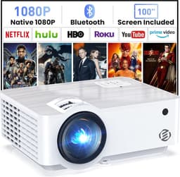 Equivera Mini Beamer - Draagbare Beamer - Beamer - Mini Beamer Projector - Projector - Mini Projector — thumbnail 1