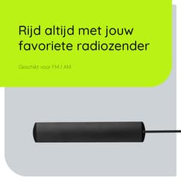 Universele FM/AM Radio Antenne voor Auto - Autoradioantenne met raam montage - 85~112MHz - 5 meter — thumbnail 5
