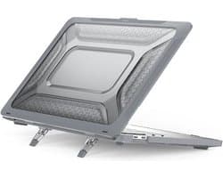 HardShell - Laptoptas- Jacket Laptopcase geschikt voor Macbook 16.2Pro (2019) - Laptophoes- Super Scratch Proof - Laptop Sleeve- Laptop Tas- Hard Case - Grijs