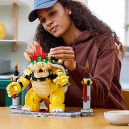LEGO Super Mario De machtige Bowser, Bouwbaar 3D Model, Verzamelitem & Cadeau Idee - 71411 — thumbnail 19