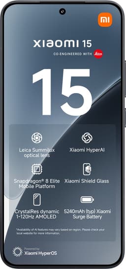 Xiaomi 15 - 12GB/512GB - 5G - Black — thumbnail 2