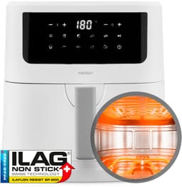 MEDION XL Airfryer P10 - 6,8 L - 2150 W - 9 programma’s - Wit — thumbnail 14