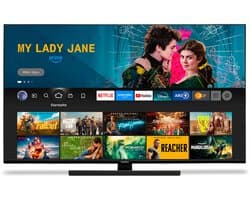 MEDION X15032 (MD 31411) 125,7 cm (50 inch) QLED TV (Fire TV, 4K Smart TV, Dolby Vision HDR, Dolby Atmos, Netflix, Prime Video)