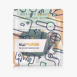 kwmobile cover voor oordopjes case - geschikt voor JBL Live Flex 3 / Live Buds 3 / Live Beam 3 - Trendy beschermhoes draadloze oordopjes in donkergroen — thumbnail 5