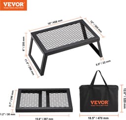 VEVOR BBQ Gills Houtskoolgrill Vouwgrill 458 x 305 x 205 Mm Tafelgrill Afzonderlijk Reisgrill 6 Kg Laadvermogen Outdoor Opvouwbare Picknickgrill — thumbnail 2