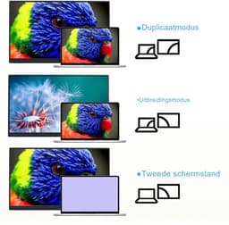 Portable Monitor - Full HD Scherm Voor Flexibel Gebruik - Lichtgewicht En Compact - Voor Gaming Of Werk — thumbnail 2