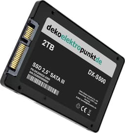 SSD Harde Schijf - Opslag Upgrade - Laptop Versnellen - Schokbestendig Ontwerp - 2 TB - Zwart — thumbnail 3