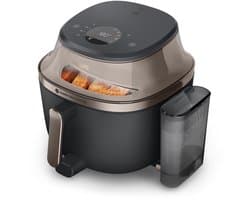 Philips 5000 Series Airfryer NA547/07 - Heteluchtfriteuse met Stoomfunctie en Railsysteem - 7,2 Liter - Zwart