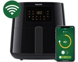 Philips Essential Connected 5000 Series - HD9280/70 - 6,2 liter (XL) - Rapid Air-technologie - 7 ingestelde programma's - Quickclean