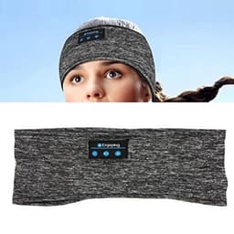 Slaap Hoofdtelefoon, Hoofdband Bluetooth Muziek Cozy Hoofdtelefoon met Ultra-dunne Speakers voor Gym, Oefening, Yoga, 4 Uur Speeltijd, Cool — thumbnail 5