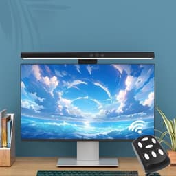 Monitor Light Bar met draadloze afstandsbediening, verstelbare helderheid en multi-hoek verstelbaar voor optimale oogbescherming tijdens het werken — thumbnail 4