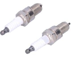 geschikt voor MTD 951-10292 751-10292 Torch Engine 131-039 Twee F6RTC bougies voor een grasmaaier