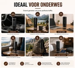 Nevi Draagbare Espressomachine - 3 in 1 - 20 Bar - USB — thumbnail 2