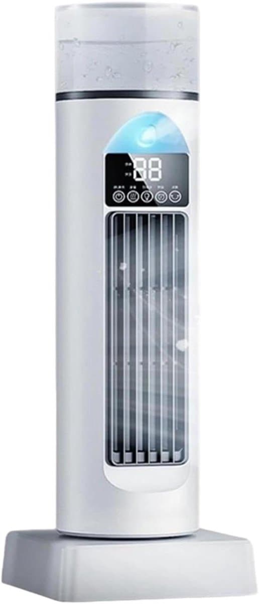 Torenventilator - Vloerventilator - Ruimte Koelen - Stille Werking - 34 cm Hoogte - Wit — afbeelding 1
