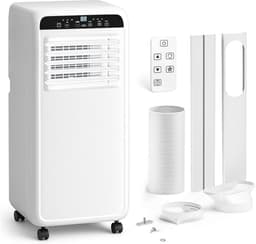 Draagbare Airco - Mobiele Koeler - Ruimte Koelen - 3-in-1 Functie - 9000 BTU - Wit — thumbnail 1