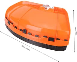 Dailygoods- Bosmaaier Cover - Rood Kunststof - Geschikt voor 26 mm/28 mm - Stofdichte Bescherming - Afmetingen 37 x 20 cm - Lichtgewicht 265g - Trimmer Cover — thumbnail 2