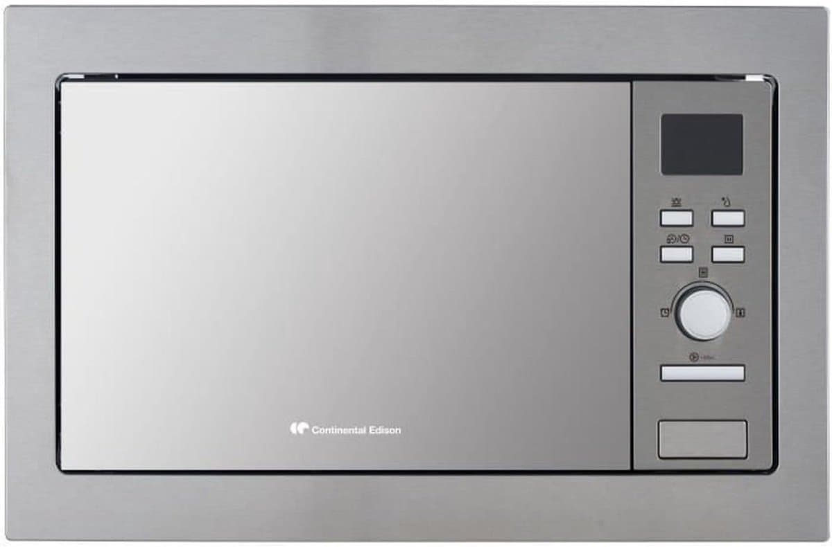 Inbouw Magnetron - Compacte Oven - Snel Eten - Met Grillfunctie - 25 Liter Capaciteit - Zwart — afbeelding 1