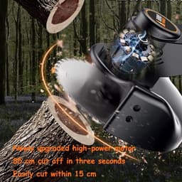 Handgrasmaaier - Tuinmaaier - Gazon Onderhoud - Lichtgewicht Ontwerp - 3500 Gram - Zwart — thumbnail 3