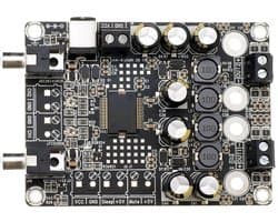 Audio Versterker Board - T-Amp Klasse D - Hifi Geluid - TA2024 Chip - 12.2 x 9.1 x 3.6 cm