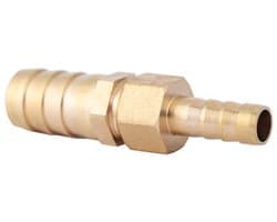 Koper Nippel en Fitting voor Slangen - Reducer en Plug Connector voor 8mm en 16mm Slangen, 1 Stuk