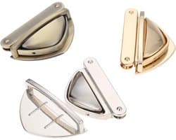 Duurzame sluitingen voor leren tassen en portemonnees - Push Lock Sets voor DIY-projecten