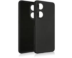 Beline Oppo A98 Serie - Silicone Hoes - Zwart - Hoogwaardige Bescherming - Soepel en Makkelijk Plaatsen